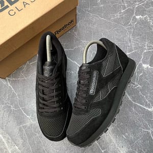 REEBOK CLASSIC UTILITY SUEDE TRIPLE BLACK